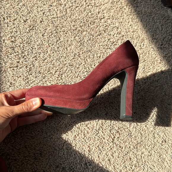 5/48 Merlot colored pumps size 39 - Picture 8 of 12